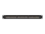 Lanberg PPS7-1024-B Patch Panel 1U