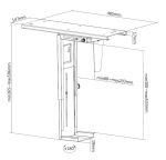 Equip PC-Halter für die Untertischmontage