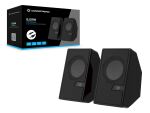Conceptronic BJORN 2.0-Kanal-Computer-Lautsprecher mit Bluetooth, 6W