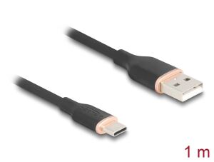 DeLOCK 81226 USB Kabel USB 2.0 1 m USB A USB C 0,48 Gbit/s Schwarz