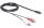 DeLOCK 3.5mm/2 x RCA Audio-Kabel 5 m Schwarz