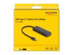 DeLOCK USB Type-C Splitter (DP Alt Mode) zu 3 x HDMI MST...