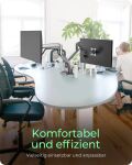 ICY BOX IB-MS524-T, Monitorständer mit Tischhalterung für zwei Monitore bis zu 32" (81 cm)