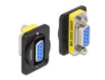 DeLOCK D-Typ Modul DB9 Buchse zu DB9 Buchse