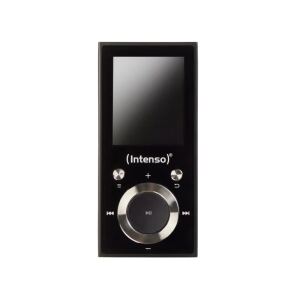 Intenso Video Scooter BT MP3-Player 64 GB – Bluetooth 5.0, 1,8" LCD Display, USB-C, microSD-Kartenleser, 18 Std. Akkulaufzeit, Musik- & Videoplayer, Schwarz