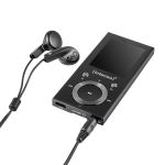 Intenso Video Scooter BT MP3-Player 64 GB – Bluetooth 5.0, 1,8" LCD Display, USB-C, microSD-Kartenleser, 18 Std. Akkulaufzeit, Musik- & Videoplayer, Schwarz