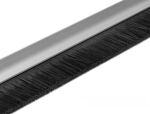 DELOCK Bürstenstreifen 40 mm mit Alu-Profil gewinkelt 1m
