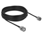 DELOCK Antennenkabel N Stecker zu BNC Stecker LMR195 10 m