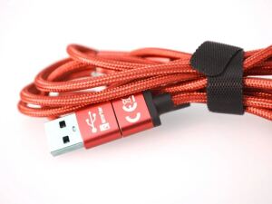 Smrter Hydra ULTRA USB Kabel USB 2.0 1,2 m USB A/USB C USB C/Micro USB-A/Lightning Rot