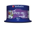 Verbatim DVD+R Wide Inkjet Printable No ID Brand 4,7 GB 50 Stück(e)