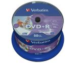 Verbatim DVD+R Wide Inkjet Printable No ID Brand 4,7 GB 50 Stück(e)