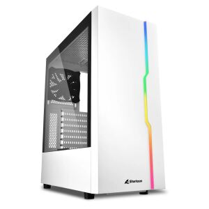 Sharkoon RGB Slider Midi Tower Weiß