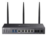 TP-Link Omada AX3000 WLAN-Router Gigabit Ethernet Dual-Band (2,4 GHz/5 GHz) Schwarz