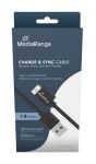 MediaRange MRCS240 USB Kabel USB 3.2 Gen 1 (3.1 Gen 1) 1,8 m USB A Micro-USB B Schwarz