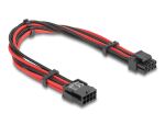 DELOCK Mainboard Powerkabel 8 Pin St. zu 4+4 Pin Bu. 30cm