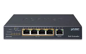 PLANET 1-Port Ultra PoE to 4-Port 802.3af/at Gigabit PoE