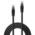 Lindy 48196 Netzwerkkabel Schwarz 7,5 m Cat6 U/UTP (UTP)