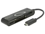 DeLOCK 91739 Kartenleser USB 2.0 Schwarz