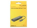 DeLOCK 91739 Kartenleser USB 2.0 Schwarz