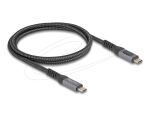 DELOCK Kabel Coaxial USB Type-C St > St 240W 1m