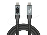 DELOCK Kabel Coaxial USB Type-C St > St 240W 1m
