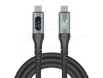 DELOCK Kabel Coaxial USB Type-C St > St 240W 1m