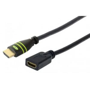 Techly ICOC-HDMI-4-EXT018 HDMI-Kabel 1,8 m HDMI Typ A (Standard) Schwarz
