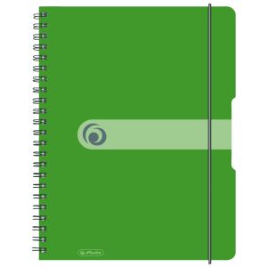 Herlitz 11293099 Notizbuch A4 80 Blätter Grün