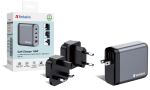 Verbatim GNC-140 Universal Schwarz, Grau AC Schnellladung Drinnen