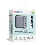 Verbatim GNC-140 Universal Schwarz, Grau AC Schnellladung Drinnen