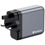 Verbatim GNC-140 Universal Schwarz, Grau AC Schnellladung Drinnen