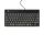 R-Go Tools Ergonomische Tastatur R-Go Compact Break, kompakte Tastatur mit Pausensoftware, QWERTZ (DE), Kabelgebunden, Schwarz