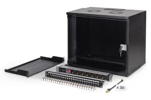 Digitus Netzwerk-Set SOHO Pro, 483 mm (19") - 9HE, 540 x 400 mm (B x T)