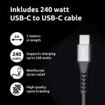 Intenso W100ACC+C520C, Set Power Adapter + Ladekabel, 100W, Schnellladen, GaN, 3 Geräte gleichzeitig Laden, schwarz