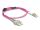 DELOCK LWL Kabel mit Metallarmierung LC Duplex Multimode 1m