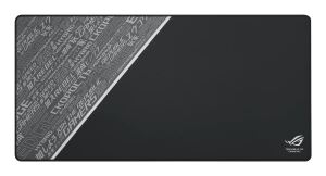 ASUS ROG Sheath BLK LTD Gaming-Mauspad Schwarz, Grau, Weiß