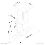Neomounts CPU-D075BLACK/LK CPU-Halter - abschließbar - max 10 kg - universal