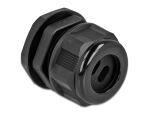DELOCK Kabelverschraubung PG21 Flachkabel schwarz 5,0x8,6mm
