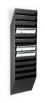 Durable FLEXIBOXX Prospektständer 12 Regale Schwarz