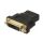 Techly IADAP-HDMI-644 Kabeladapter DVI-D Schwarz