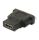 Techly IADAP-HDMI-644 Kabeladapter DVI-D Schwarz