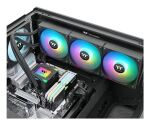 Thermaltake LA360 ARGB Hauptplatine Flüssigkeitskühlung 12 cm Schwarz 1 Stück(e)
