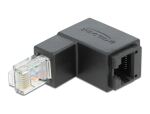 DeLOCK Adapter RJ45 Stecker unten gewinkelt > RJ45...