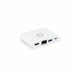 DICOTA D31730 laptop-dockingstation & portreplikator Weiß