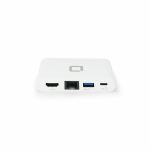 DICOTA D31730 laptop-dockingstation & portreplikator Weiß