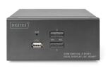 Digitus KVM-Switch, 2-Port, Dual-Display, 4K, HDMI®