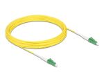 DELOCK Kabel LWL LC-APC zu LC-APC Simplex Singlemode OS2 10m