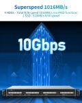 TERRAMASTER D4-320U, 4bay Gehäuse ,USB3.2 ,10Gbps ,Diskless