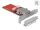 DELOCK PCI Expr x8 Karte > 2x int. NVMe M.2 Key M LowProfile