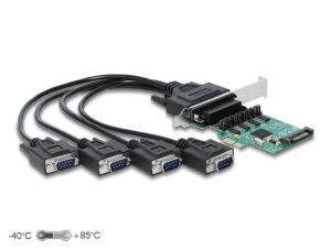 DELOCK PCI Express x1 Karte zu 4 x Seriell RS-232